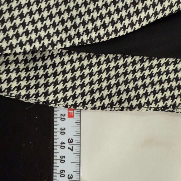 Jason Wu M Womens Houndstooth Wrap Mini Dress Black White NWOT - Picture 8 of 11